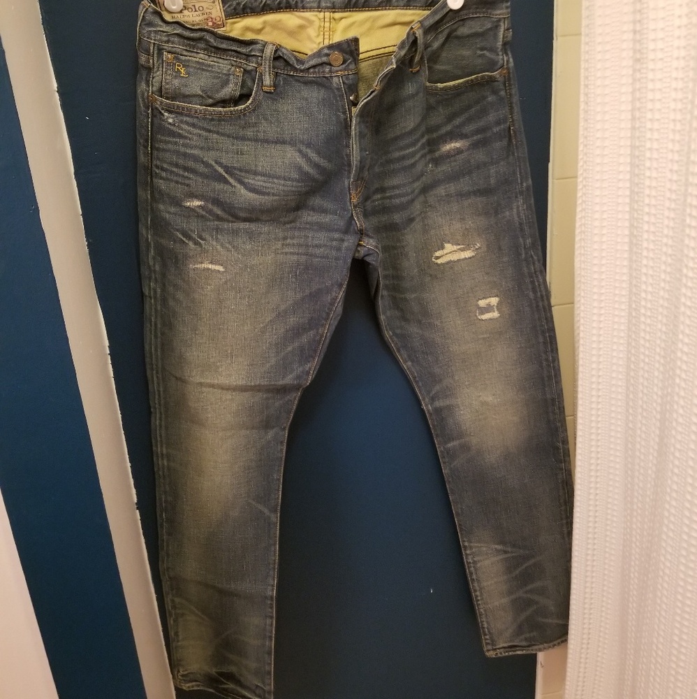 Polo ralph lauren  distressed Jean's